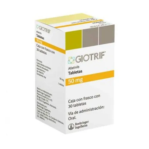 Giotrif Afatinib 50mg giúp ức chế không hồi phục các thụ thể ErbB