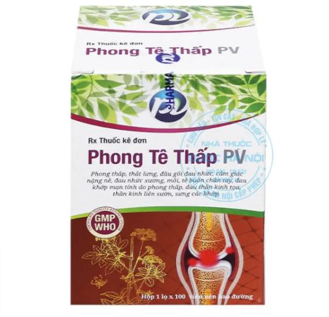 Thuốc Phong Tê Thấp PV hỗ trợ điều trị các vấn đề về xương khớp