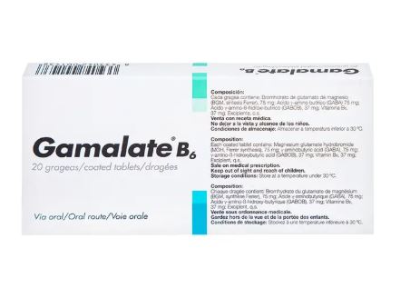 Thuốc Gamalate B6 Ferrer điều trị suy nhược thần kinh chức năng (2 vỉ x 10 viên)