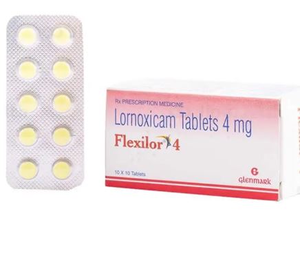 Thuốc Flexilor 4mg Glenmark điều trị viêm xương khớp, viêm khớp dạng thấp (10 vỉ x 10 viên)