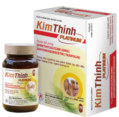 Kim Thính Platinum giảm ù tai tăng cường thính giác