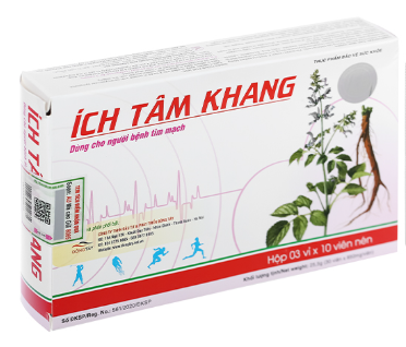 Ích Tâm Khang tăng cường sức khỏe tim mạch