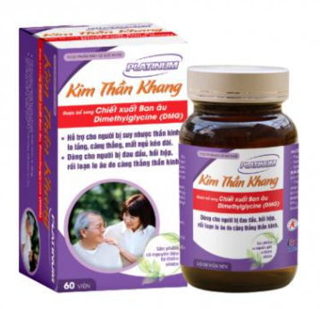Kim Thần Khang Platinum hỗ trợ suy nhược thần kinh