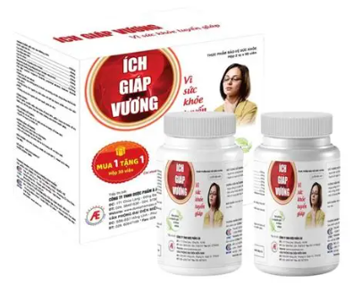Ích Giáp Vương hỗ trợ điều trị rối loạn tuyến giáp (Hộp 180 viên)