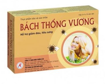 Bách Thống Vương hỗ trợ giảm đau tiêu sưng