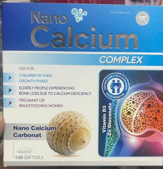 Nano Calcium Complex bổ sung Canxi Magie 