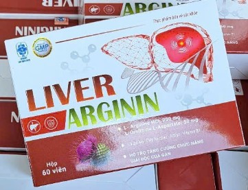 Viên uống giải độc gan Liver Arginin tăng cường chức năng gan Hộp đỏ