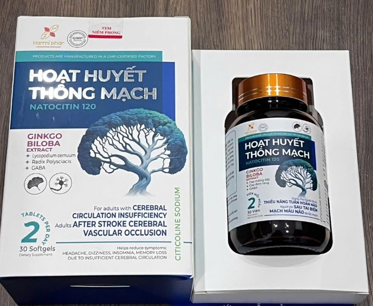 Hoạt Huyết Thông Mạch hỗ trợ hoạt huyết tăng cường tuần hoàn máu não