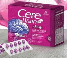 Cere Brain New hỗ trợ hoạt huyết tăng cường tuần hoàn máu não