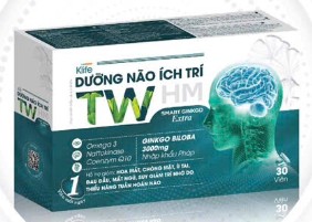 Dưỡng Não Ích Trí TW HM hỗ trợ hoạt huyết, tăng tuần hoàn máu não