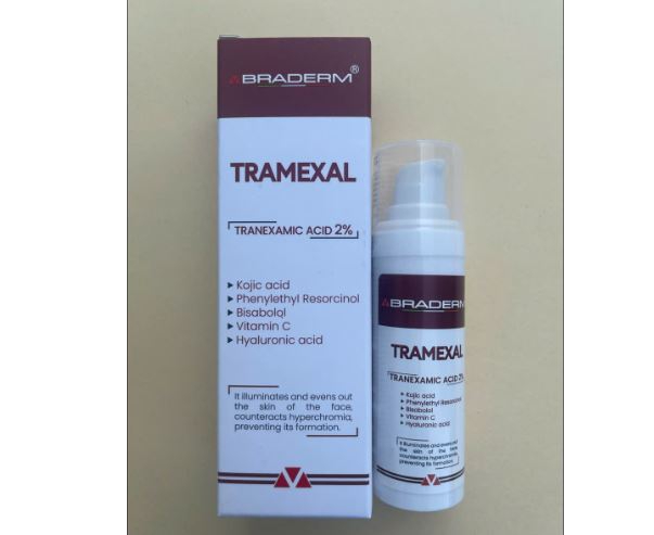 Kem dưỡng Braderm Tramexal điều trị nám sạm da và làm sáng tông màu da