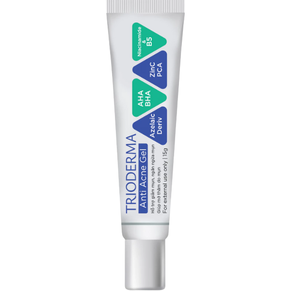 Gel chấm mụn Trioderma Anti Acne Gel (Tuýp 15g)
