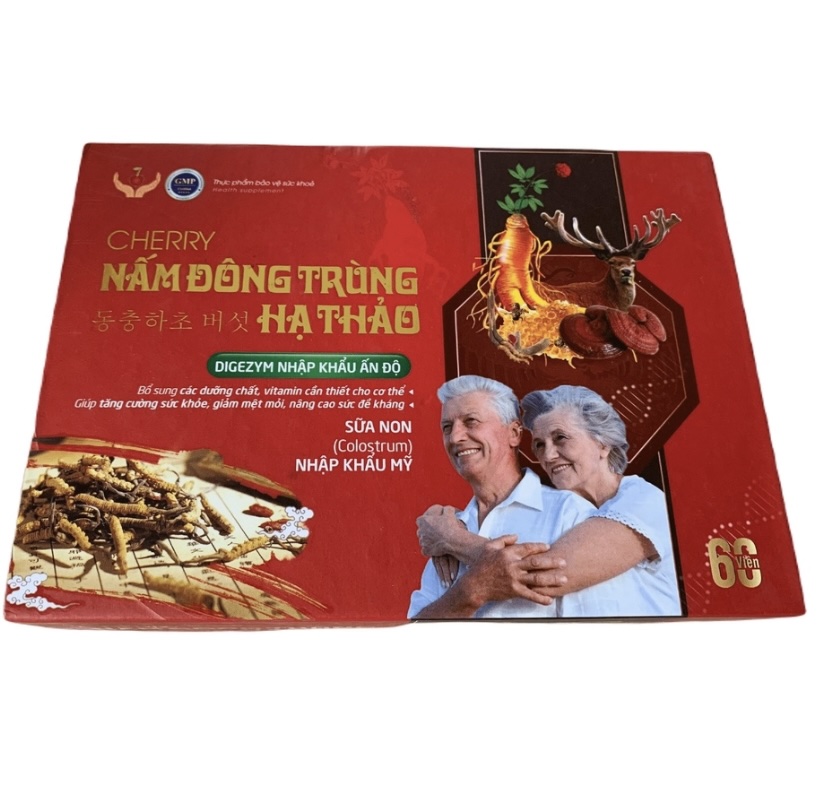 CHERRY NẤM ĐÔNG TRÙNG HẠ THẢO bổ sung dưỡng chất