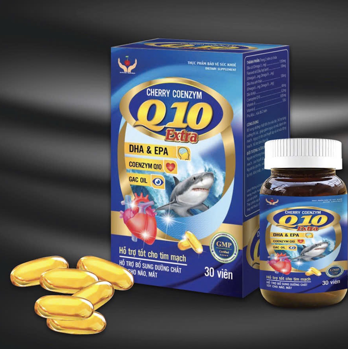 Thực phẩm bảo vệ sức khỏe Cherry Coenzym Q10 Extra