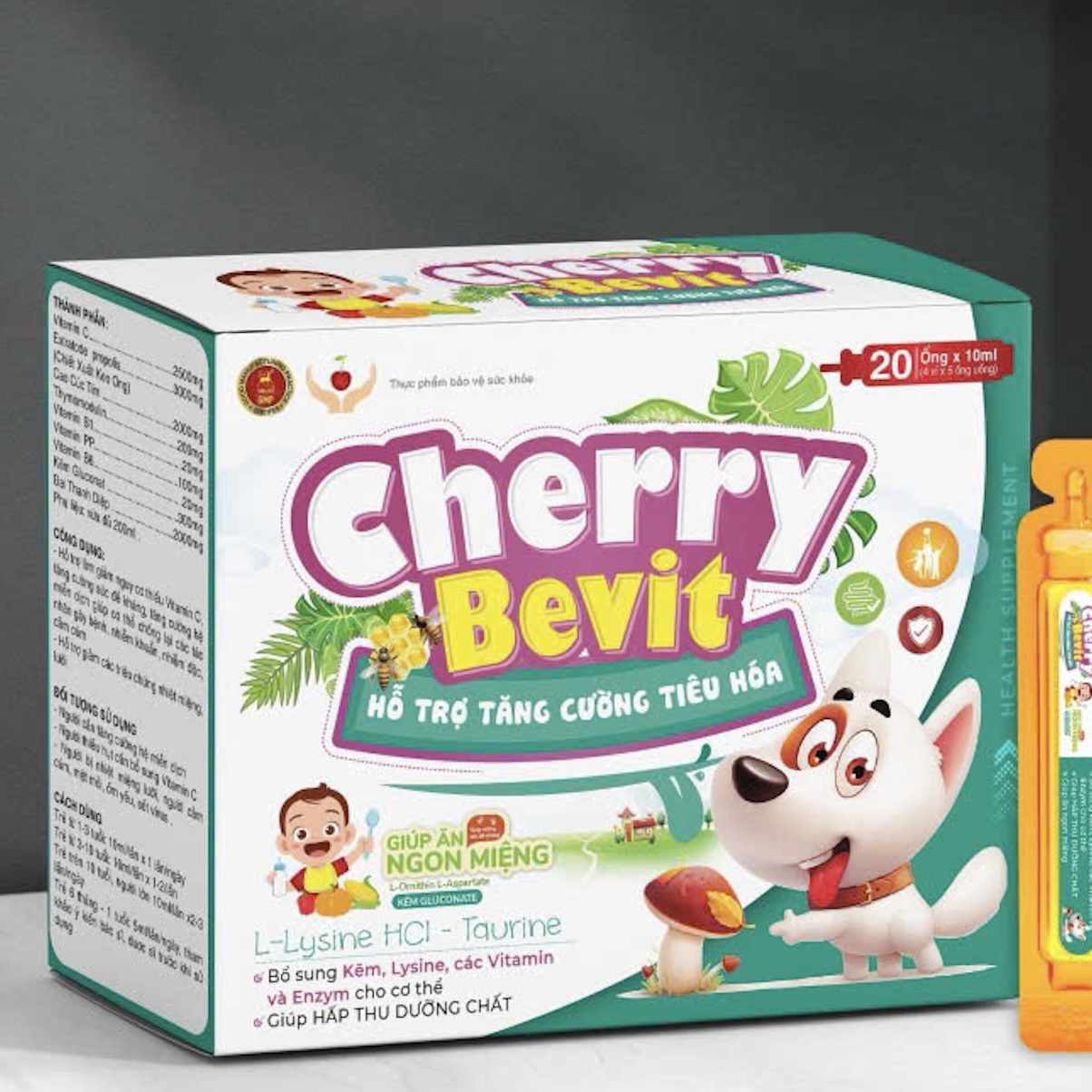 Siro ăn ngủ ngon CHERRY BEVIT cho trẻ
