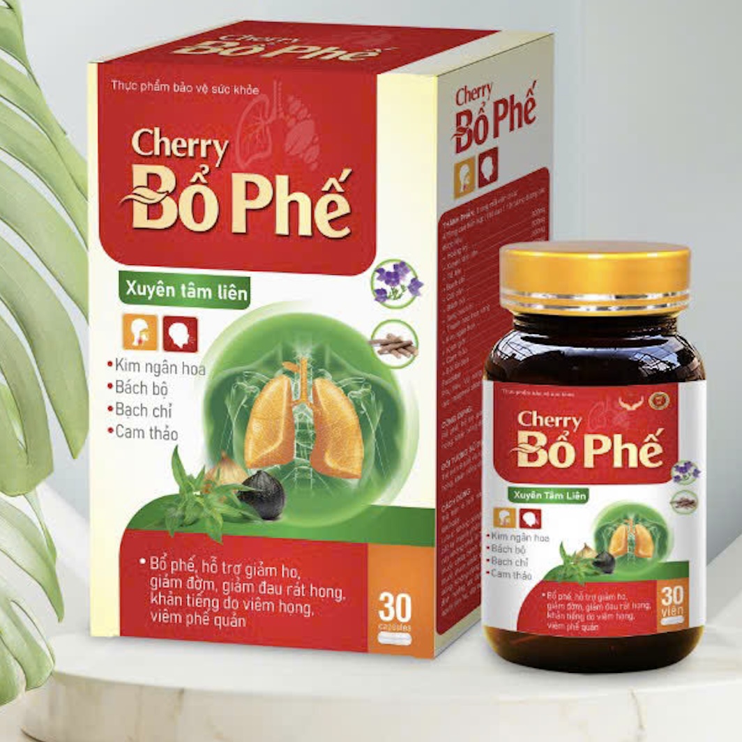 Cherry Bổ Phế Xuyên Tâm Liên
