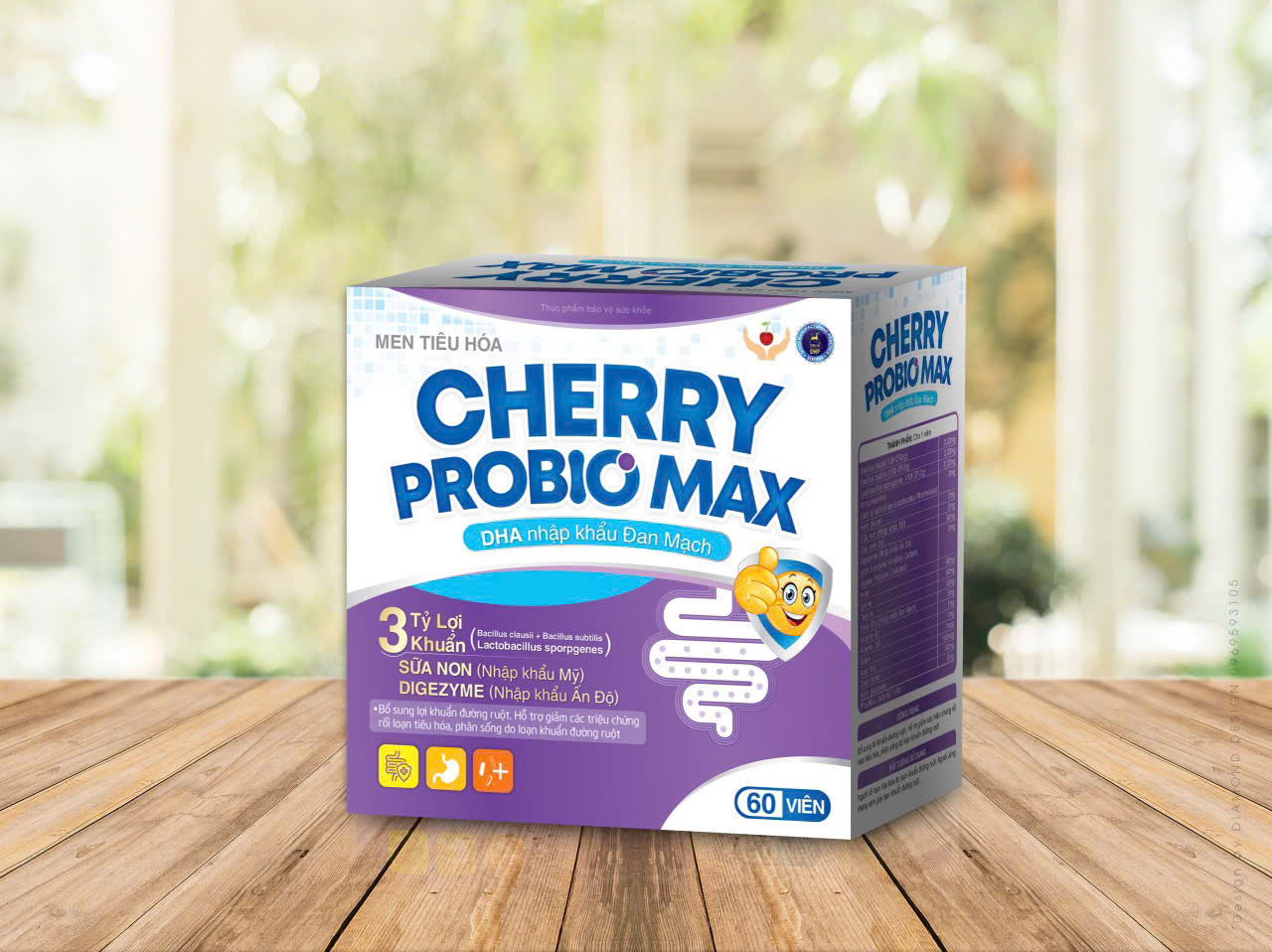 Cherry Probio Max bổ sung lợi khuẩn đường ruột