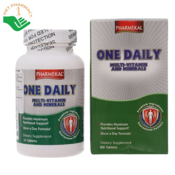 Viên uống bổ sung vitamin One Daily Multivitamin Minerals (Hộp 60 viên)