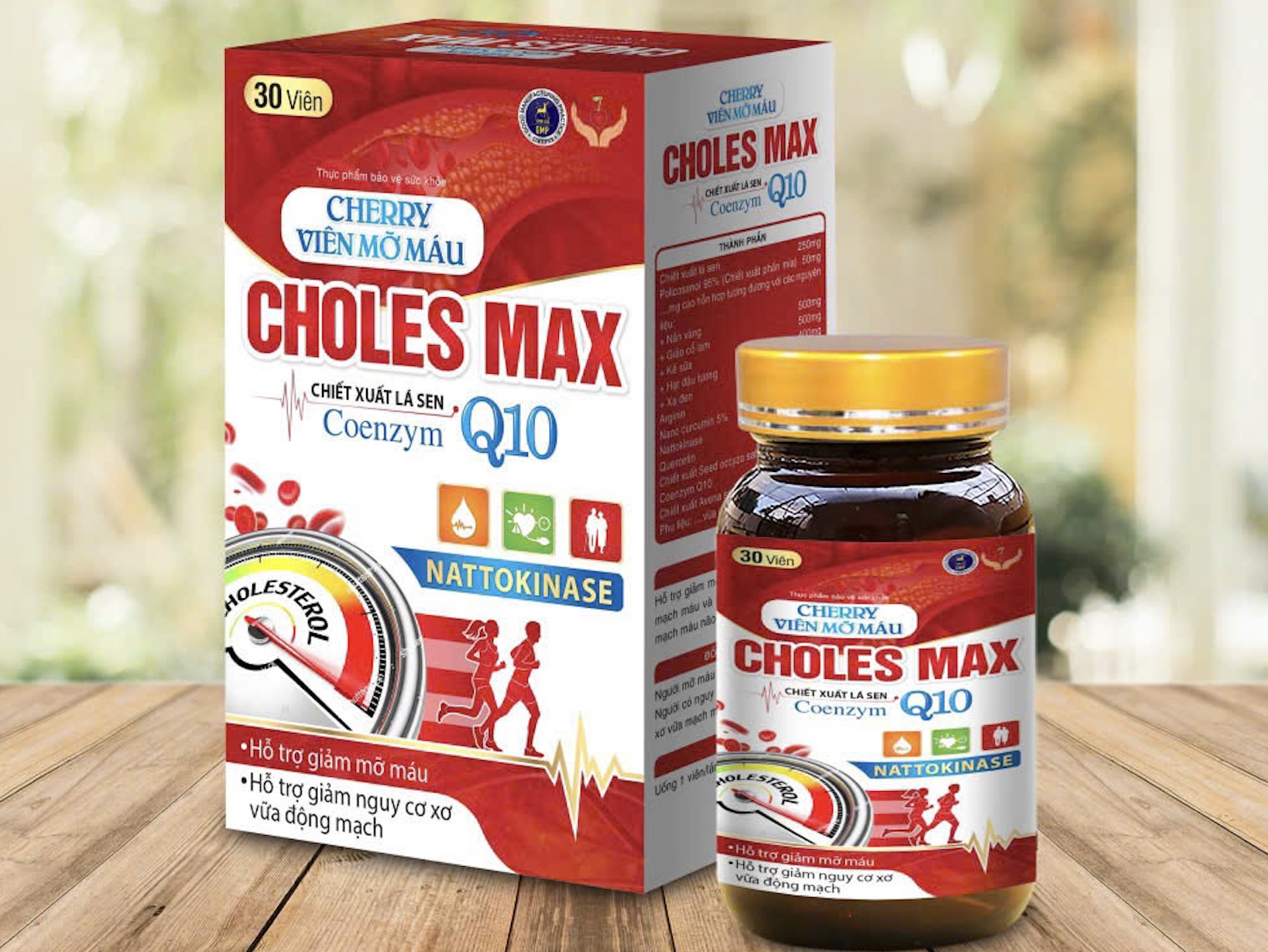 Cherry Choles Max hỗ trợ giảm nguy cơ xơ vữa động mạch