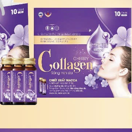  Collagen Sáng mịn da Cherry Macca