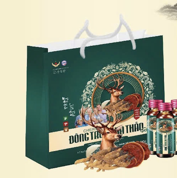 Cherry Đông Trùng Hạ Thảo Gold giảm mệt mỏi