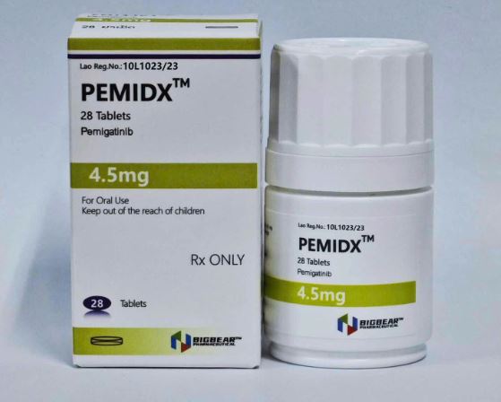 Thuốc PEMIDX ( Pemigatinib 4.5 mg ) điều trị ung thư