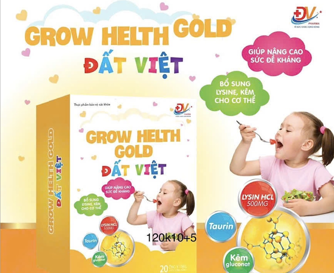 Grow Helth Gold Đất Việt nâng cao sức đề kháng