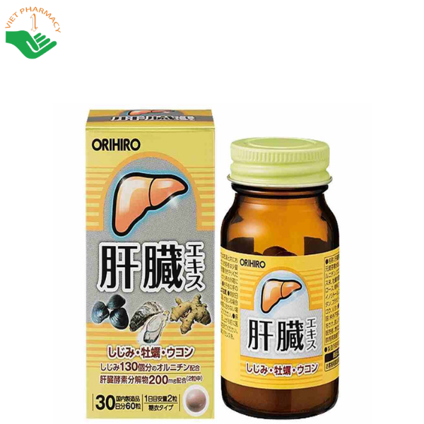 Viên uống bổ gan Orihiro Nhật Bản (60 viên)