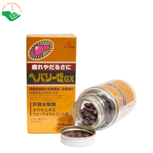 Viên uống bổ gan Hepalyse GX (Hộp 360 viên)