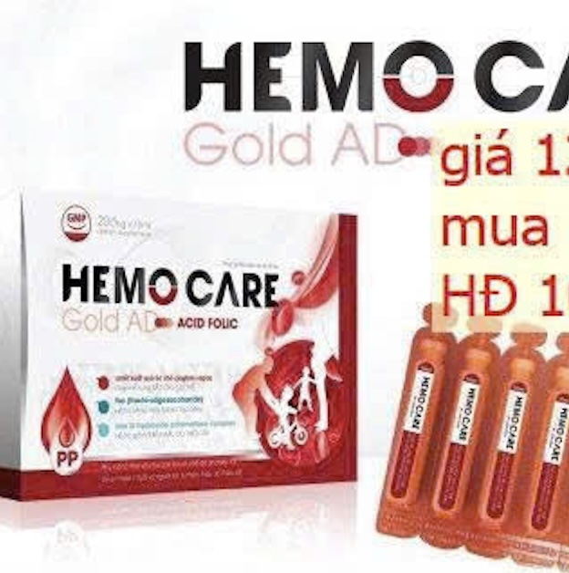 HEMO CARE Gold AD tăng khả năng tạo máu