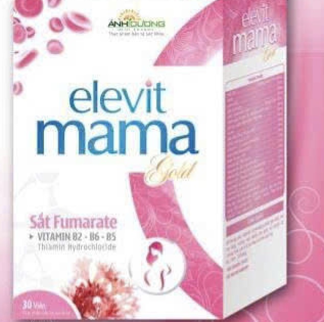 Elevit Mama Gold bồi bổ cho thai kì