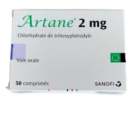 Thuốc Artane 2mg điều trị triệu chứng Parkinson