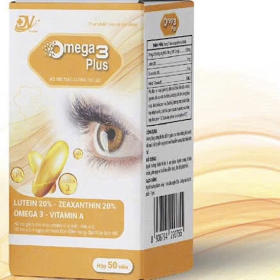 Omega 3 Plus giúp tăng cường thị lực