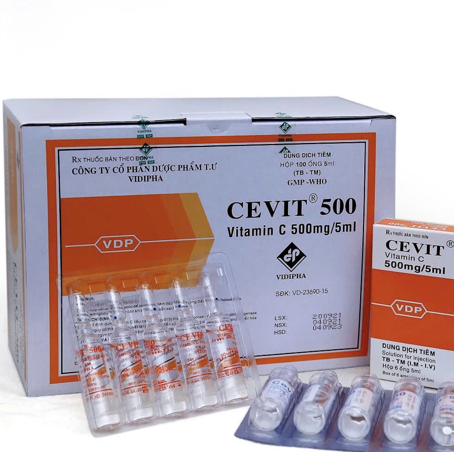 Cevit 500 điều trị bệnh do thiếu vitamin C