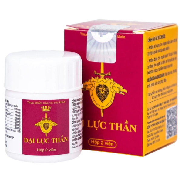 Thực phẩm bảo vệ sức khỏe Đại Lực Thần bồi bổ sinh lực nam