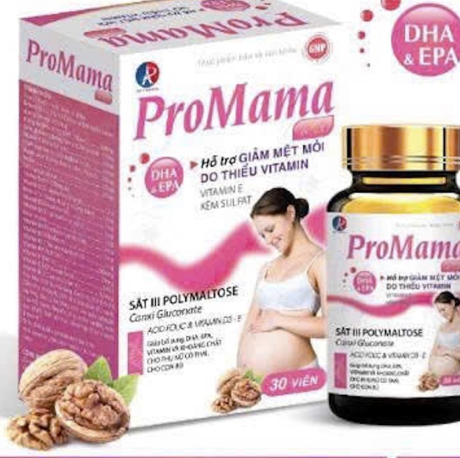  ProMama Gold hỗ trợ sức khoẻ mẹ bầu