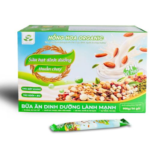Sữa hạt dinh dưỡng thuần chay 41 vị hạt – Dinh dưỡng cho người ăn chay trường
