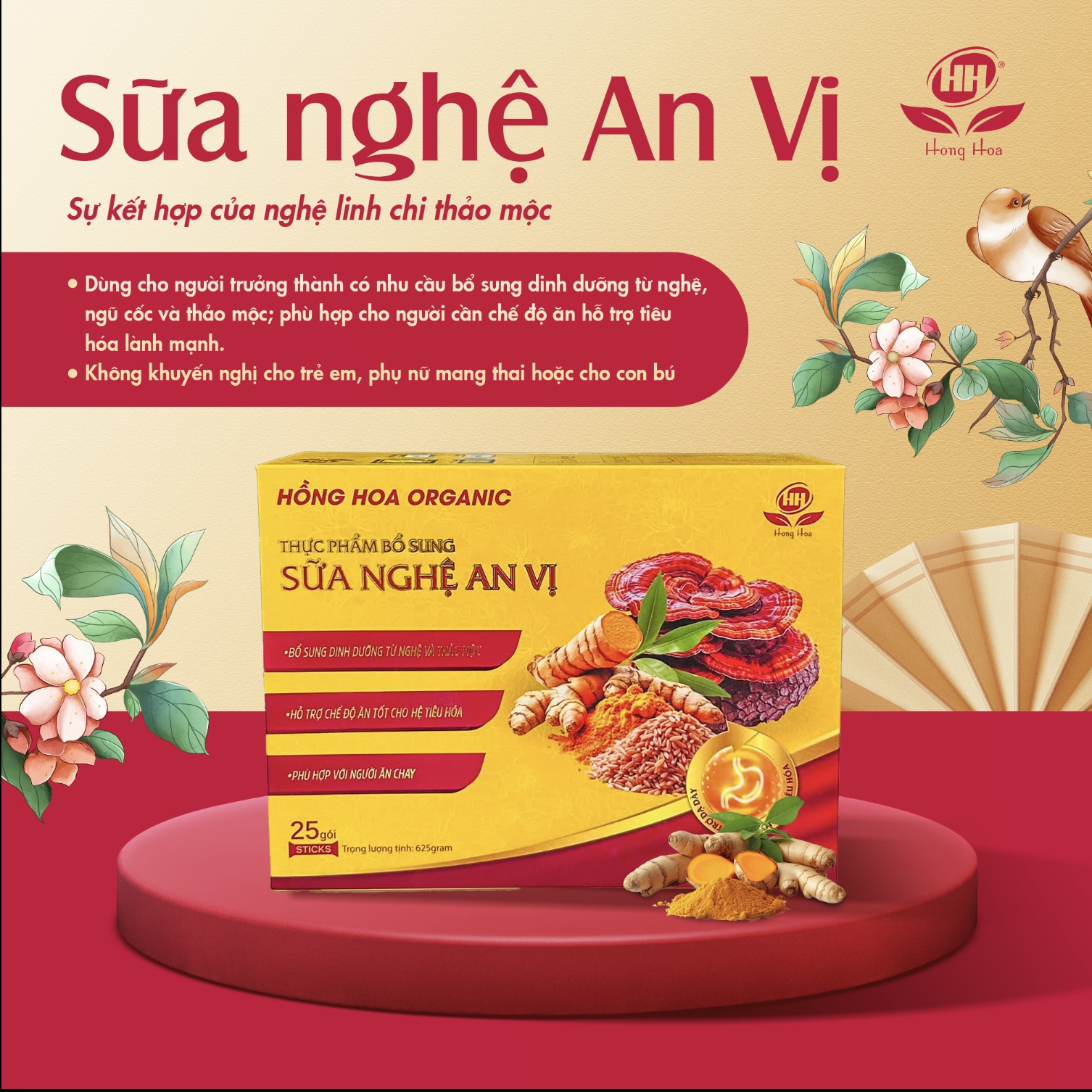 Sữa nghệ An Vị – Bổ sung dinh dưỡng từ nghệ và thảo mộc