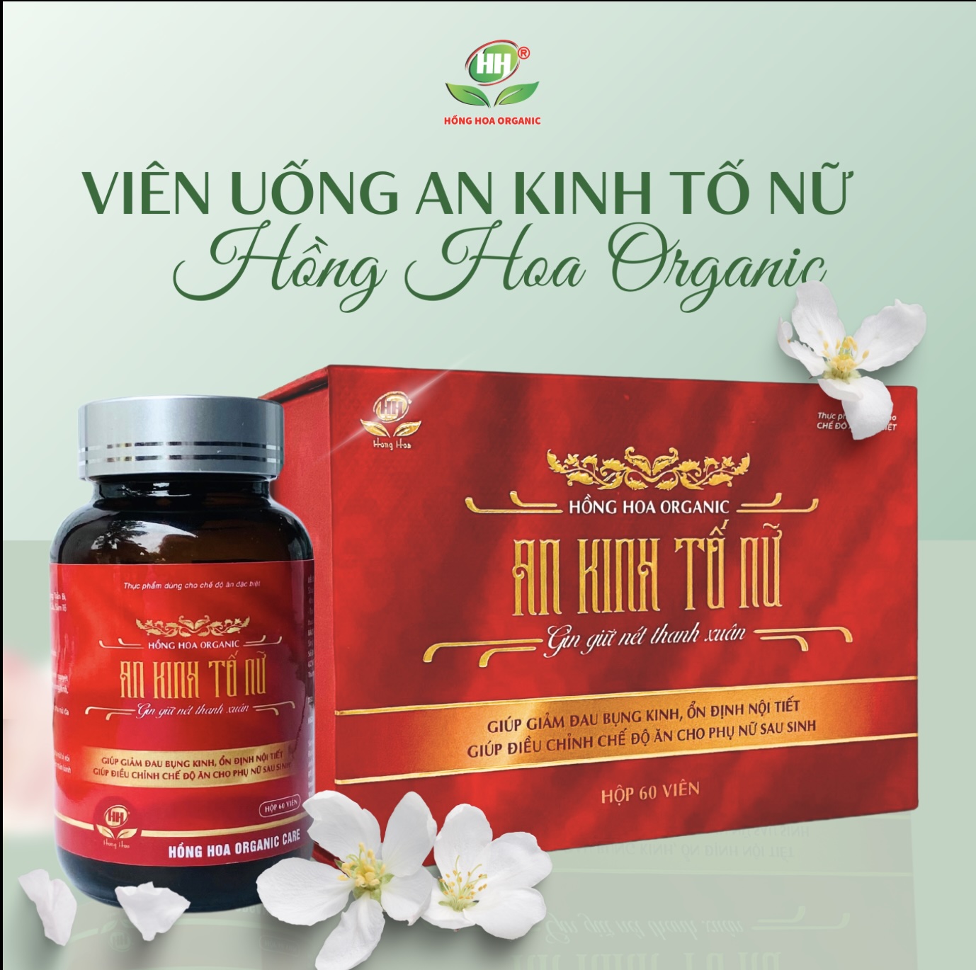 An Kinh Tố Nữ – Gìn giữ nét thanh xuân – Hồng Hoa Organic