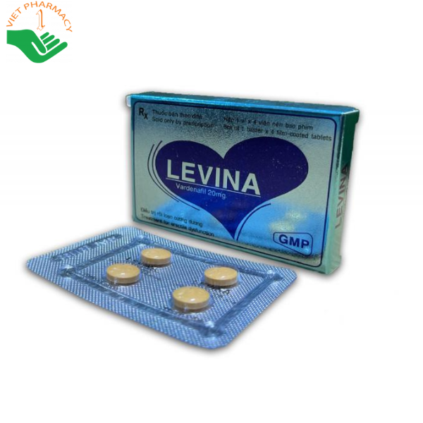 Levina 20mg Vardenafil – Thuốc Hỗ Trợ Điều Trị Rối Loạn Cương Dương Ở Nam Giới