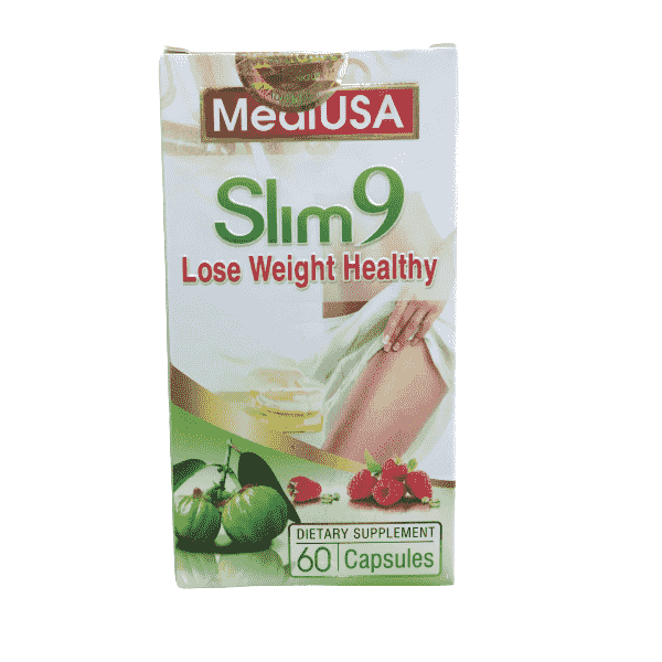 Viên uống hỗ trợ giảm cân MediUSA Slim 9 hỗ trợ giảm cân và tăng cường chuyển hóa chất béo trong cơ thể