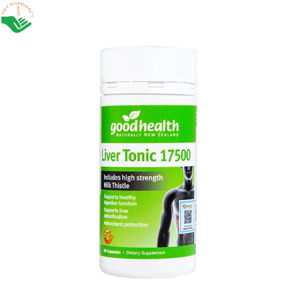 Viên uống hỗ trợ giải độc gan, bảo vệ gan Liver Tonic 17500 GoodHealth (60 viên)