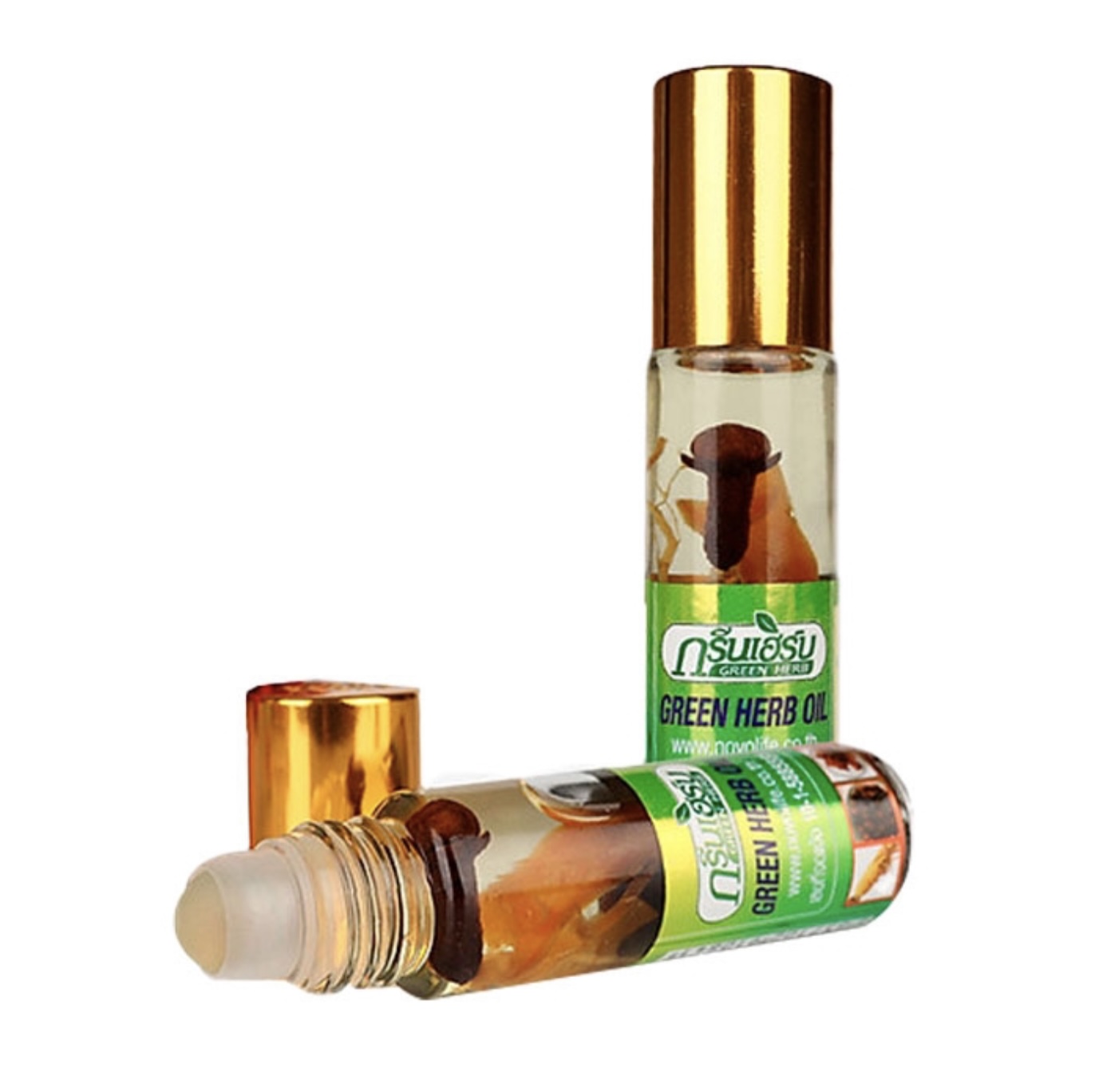 Green Herb 8ml - Dầu lăn thảo dược Thái Lan ngừa cảm cúm