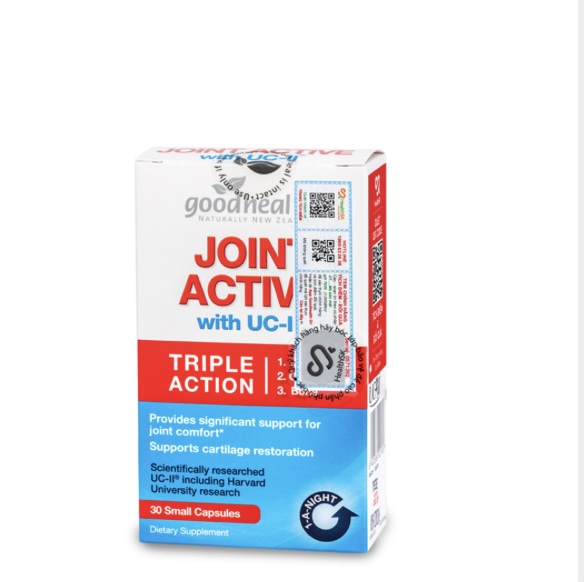 Thực phẩm BVSK Goodhealth Joint Active with UC-II hỗ trợ hạn chế thoái hoá khớp