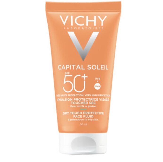 Kem Chống Nắng Vichy Thoáng Nhẹ Không Bóng Dầu SPF 50+ 50ml