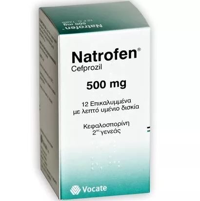 Natrofen 500mg (Cefprozil) Thuốc kháng sinh điều trị nhiễm khuẩn hiệu quả