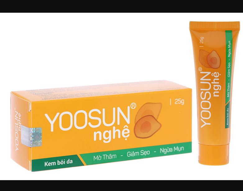 Kem Yoosun nghệ mờ thâm, giảm sẹo, ngừa mụn tuýp 25g
