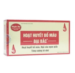 Viên uống Hoạt Huyết Bổ Máu Đại Bắc giúp bổ máu, cải thiện giấc ngủ (30 viên)
