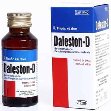 Siro Daleston-D TW3 chống dị ứng hiệu quả (Hộp 1 chai 75ml)