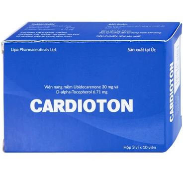 Thuốc Cardioton 30mg Lipa Pharmaceuticals điều trị thiếu máu ở tim (30 viên)